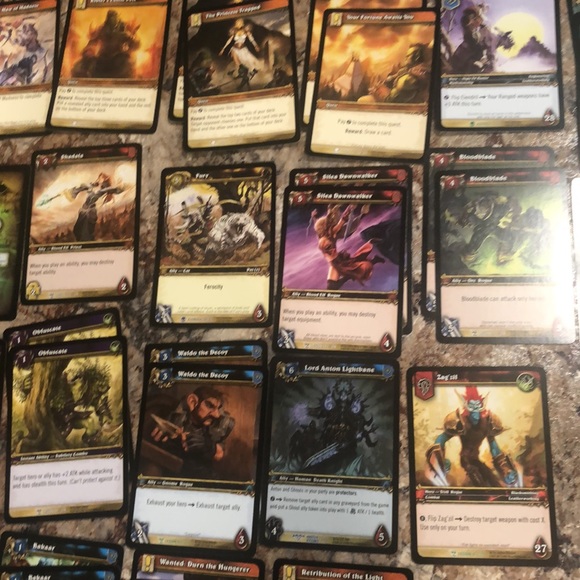 World of Warcraft trading card game heroes of Azeroth starter deck. 126 cards. - Picture 7 of 17